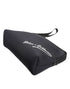 Dolce & Gabbana Black Solid Nylon DG LogoPrint Clutch Zip Borse Pouch Bag